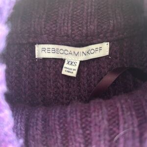 Rebecca Minkoff Purple Knit Sweater